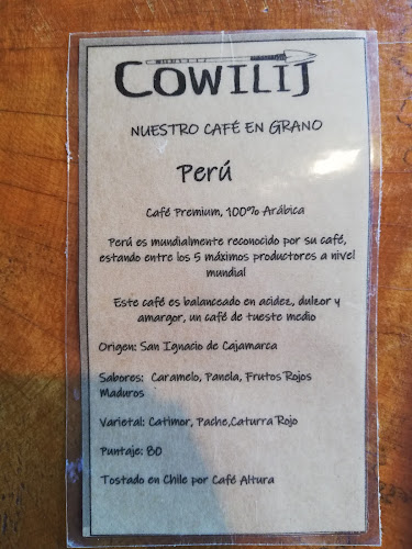 Reviews of Cowilij Café Boutique in Puerto Aysen - Gastronomía y hostelería