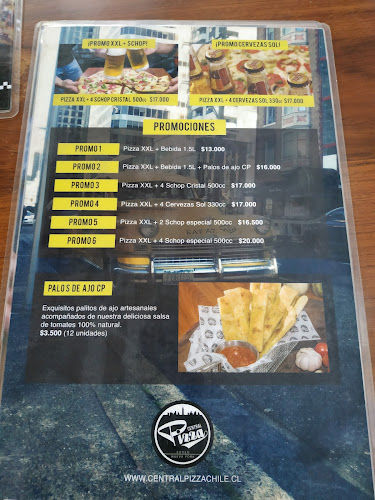 Central Pizza Bar - Gastronomía y hostelería
