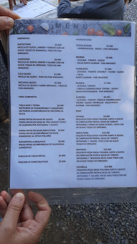 Opinii despre Punto Alemán Caburga în Pucon - Gastronomía y hostelería