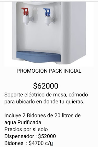 Opinii despre Agua purificada Ríos del Maipo în La Florida - Gastronomía y hostelería