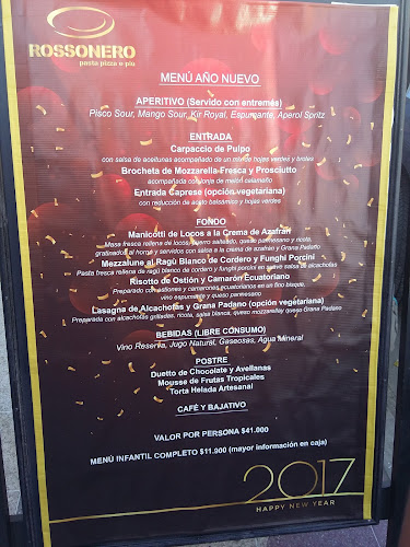 Restorán Rossonero - Viña del Mar