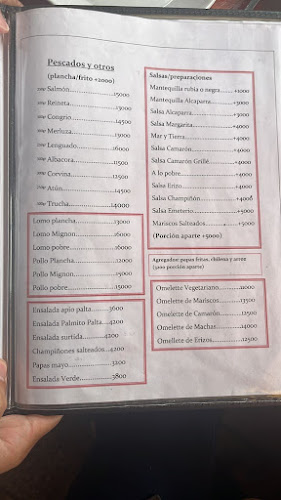 Horizonte Restorán ,San Pedro 120 caleta Higuerillas Concón