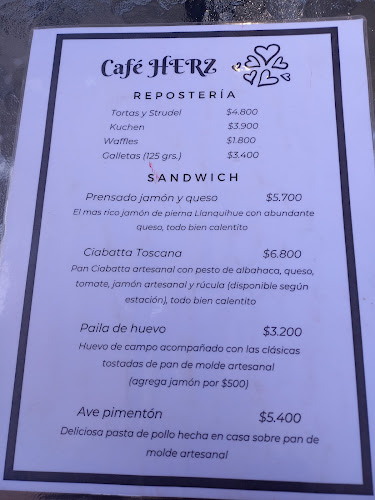 Opinii despre Cafe Herz în Frutillar - Gastronomía y hostelería