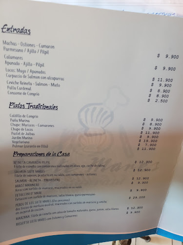 Restaurante Siete Mares - Gastronomía y hostelería