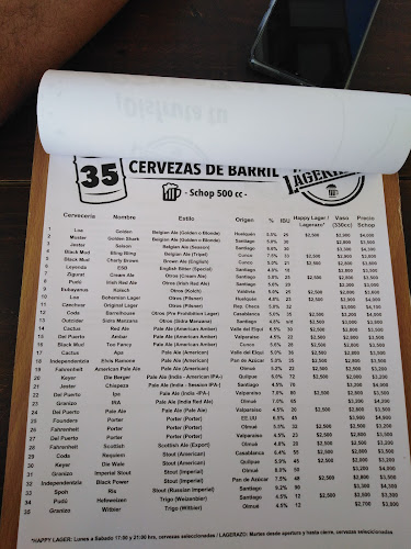 Lagerhaus CraftBar Cocktails Vitacura - Gastronomía y hostelería