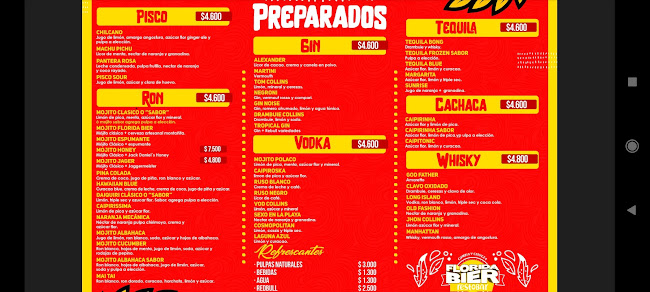 Montañita Restobar Egaña