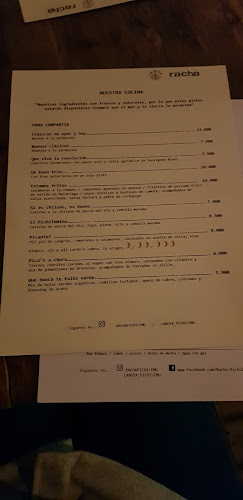 RACHA Restaurante - Gastronomía y hostelería
