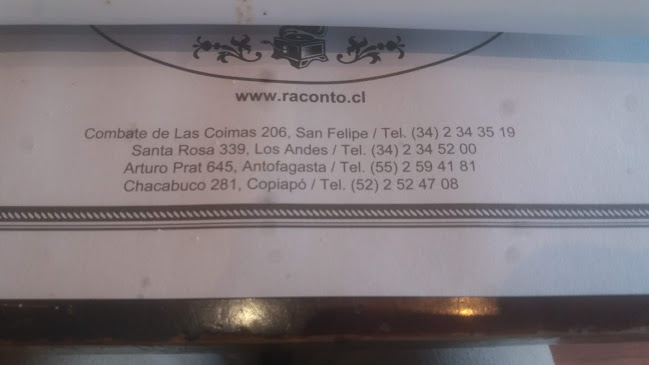 Raconto - Gastronomía y hostelería