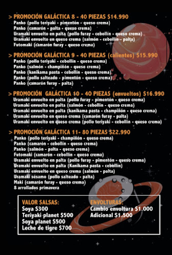 Sushi Planet - La Pintana