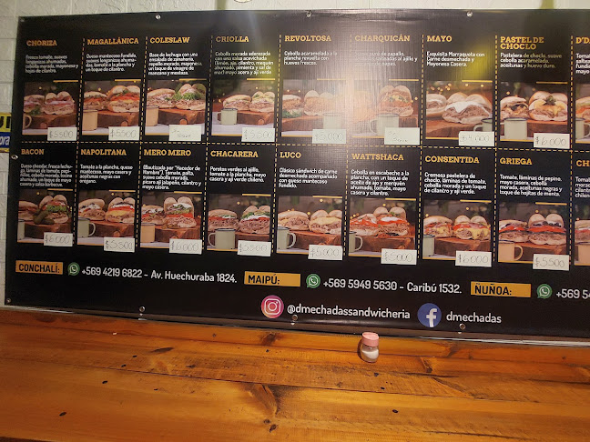 Opinii despre Dmechadas Sandwichería Conchalí în Conchalí - Gastronomía y hostelería