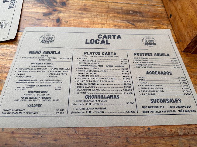 Restaurante La Casa de la Abuela - Gastronomía y hostelería
