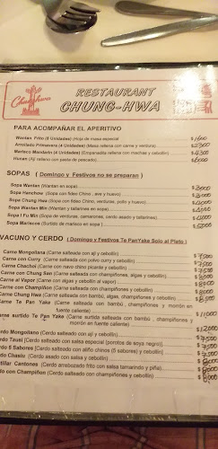 Restaurante Chung Hwa - Gastronomía y hostelería