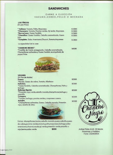 Chancho Negro El Monte