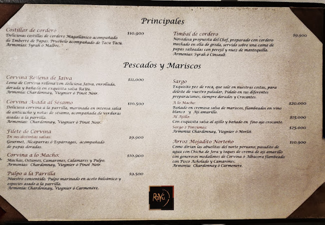 Restaurant Rayu - Iquique