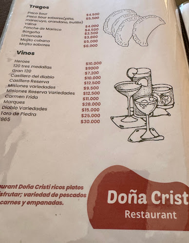 Opinii despre Doña Cristi în Dichato - Gastronomía y hostelería