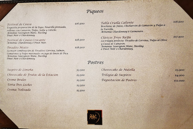 Opinii despre Restaurant Rayu în Iquique - Gastronomía y hostelería