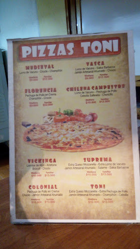 Pizzas Toni - Santa Cruz