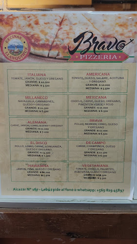 Reviews of Pizzas Bravo in Lebu - Gastronomía y hostelería