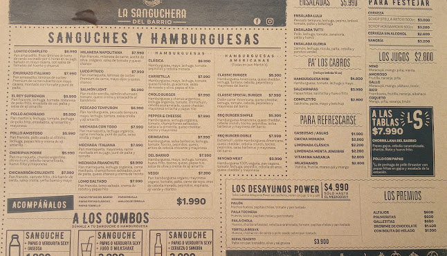 La Sanguchera del Barrio Phone number