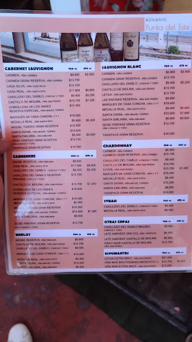 Opinii despre Restaurante Punta Del Este în Concón - Gastronomía y hostelería