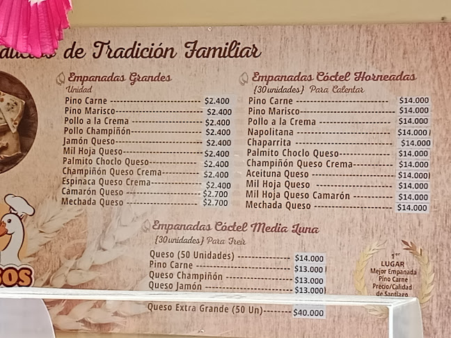 Empanadas Los Gansos - Estación Central