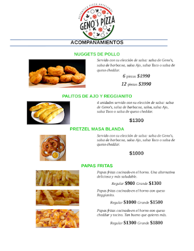 Geno's Pizzeria - Valparaíso